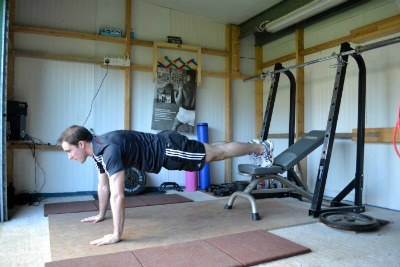 Elevated Push up's