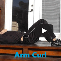 Arm Abdominal Curl Video