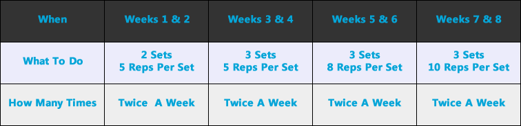 basic core stability table