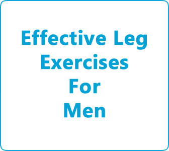 Effective leg exercises for men