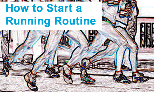 how to start a running routine