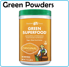 Superfood green powders