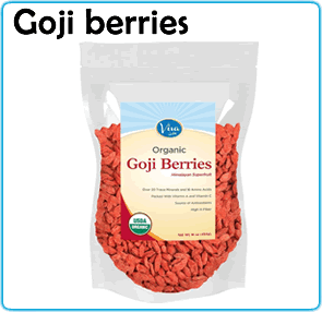 superfoods goji berries bag